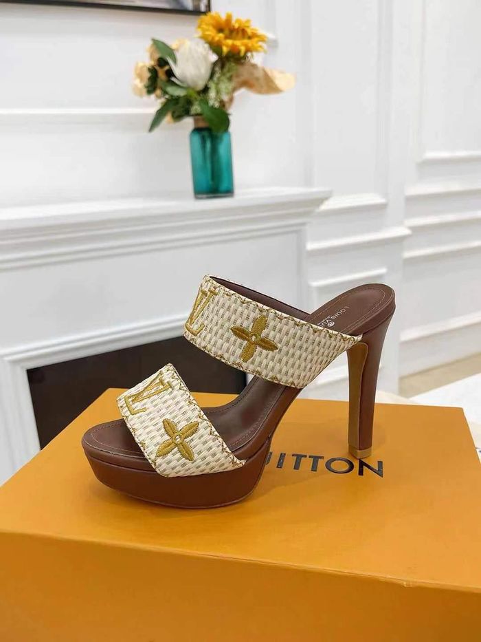 Louis Vuitton Shoes LVS00032 Heel 10.5CM