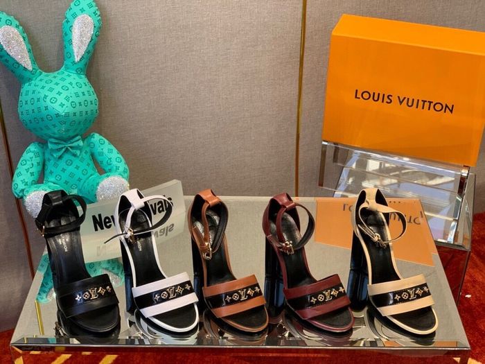 Louis Vuitton Shoes LVS00040 Heel 10CM