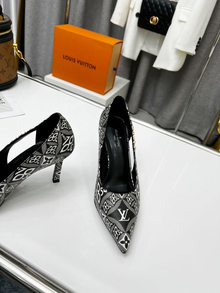 Louis Vuitton Shoes LVS00071 Heel 8.5CM