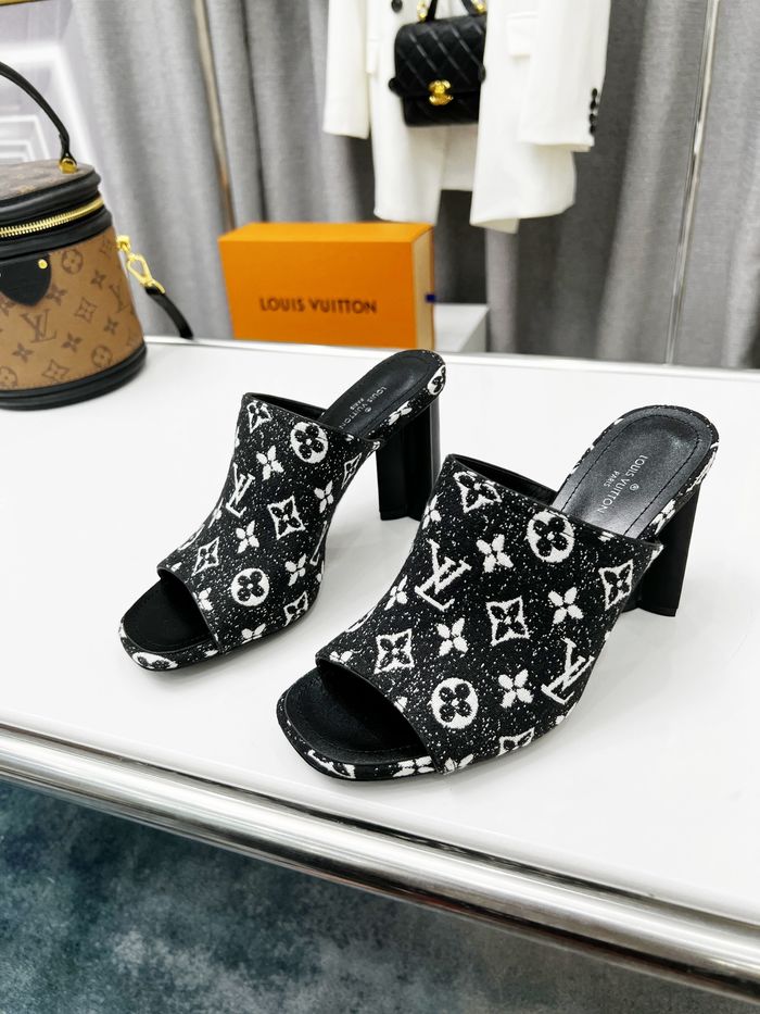 Louis Vuitton Shoes LVS00073 Heel 8CM