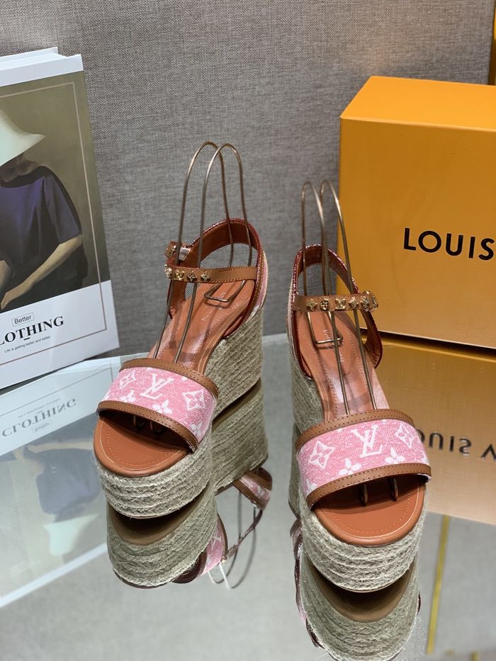 Louis Vuitton Shoes LVS00099 Heel 10CM