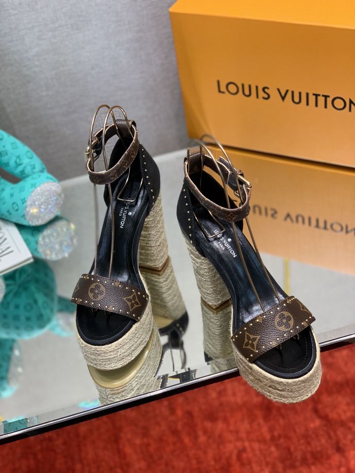 Louis Vuitton Shoes LVS00133 Heel 12CM