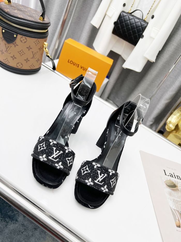 Louis Vuitton Shoes LVS00247 Heel 8CM