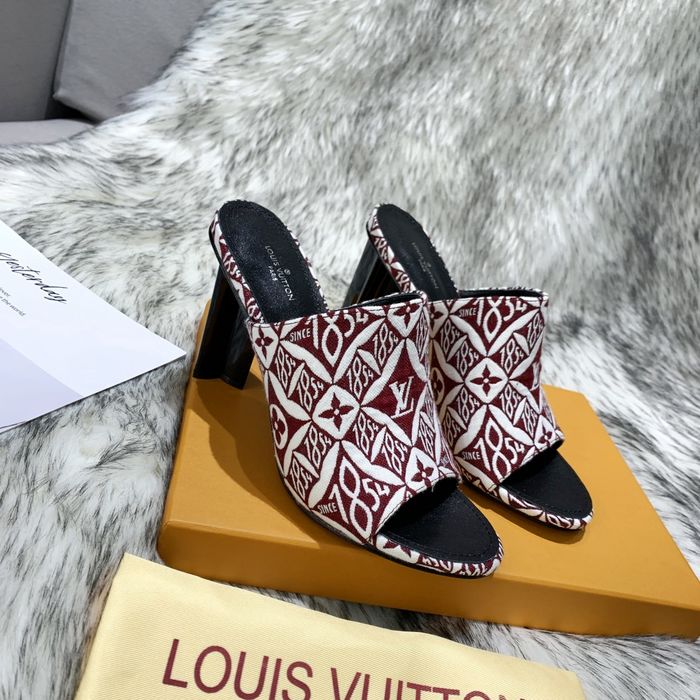 Louis Vuitton Shoes LVS00330 Heel 9CM
