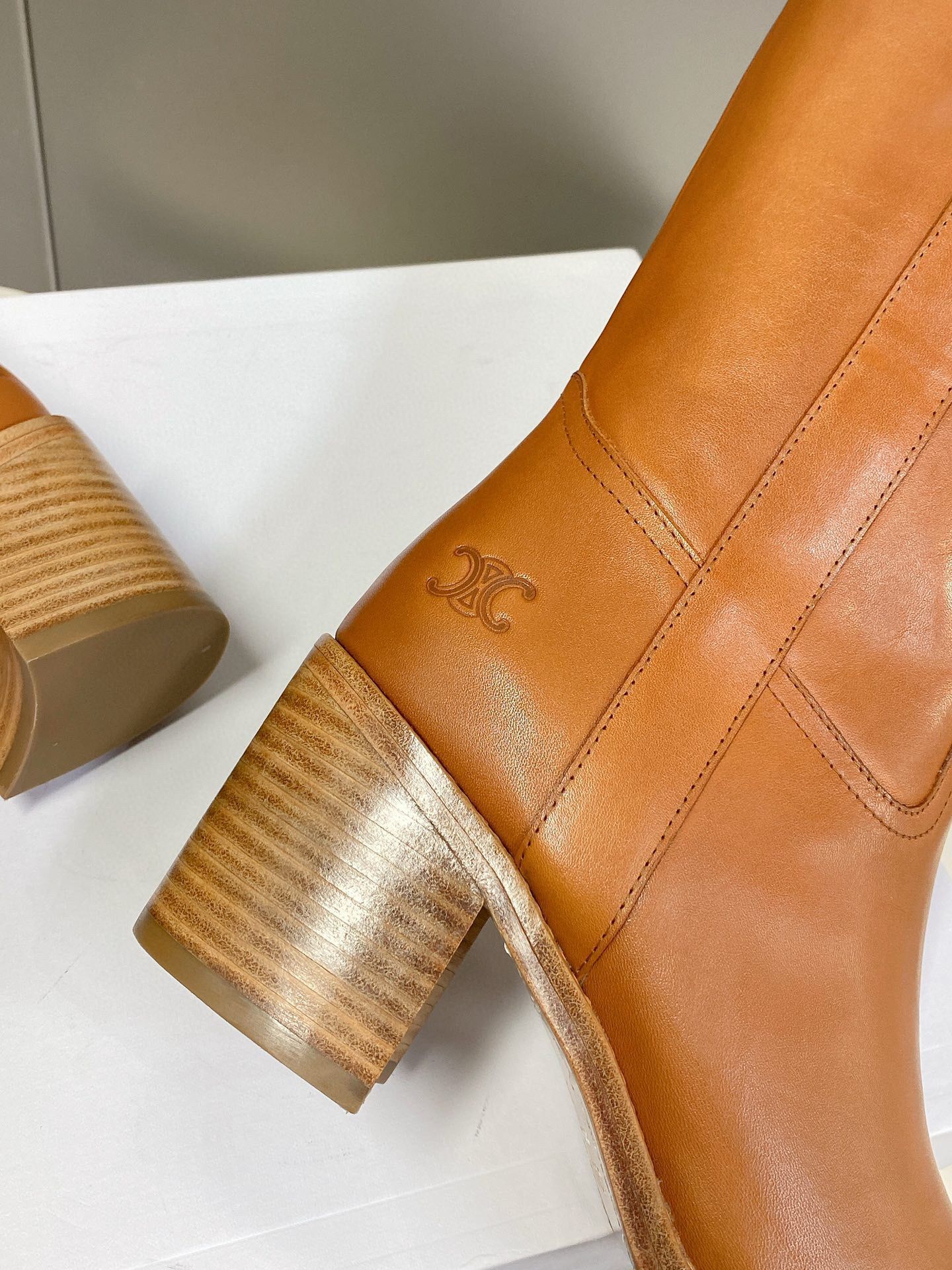 Celine Boots Shoes C36250 Brown