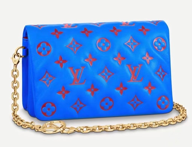 Louis Vuitton POCHETTE COUSSIN M80742 blue