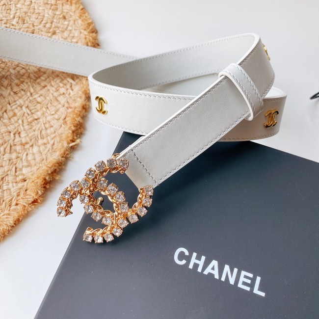 Chanel 30MM Leather Belt CH2586