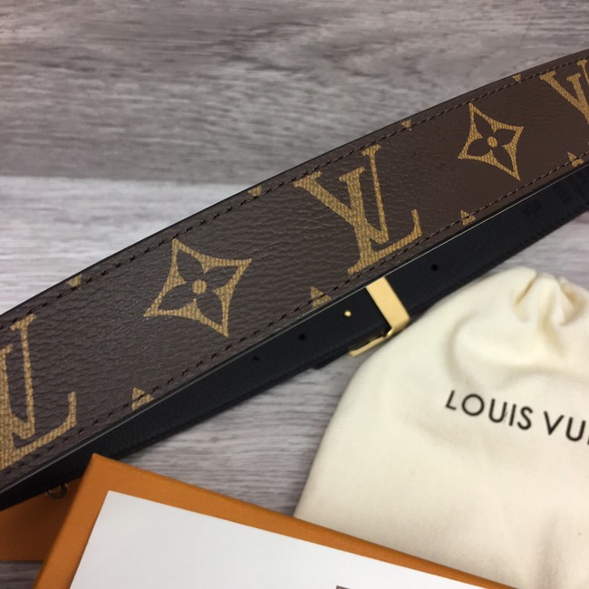 Louis Vuitton 30MM REVERSIBLE BELT M0451S