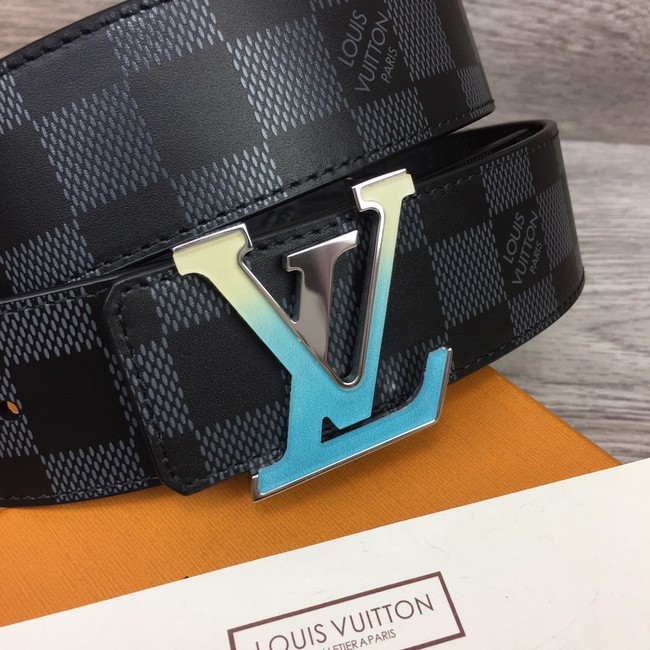 Louis Vuitton INITIALES 40MM MATTE BLACK BELT M0450S