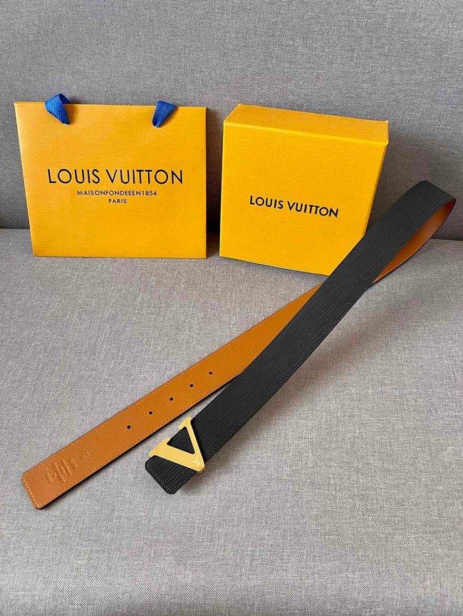 Louis Vuitton calf leather 40MM BELT M0469S