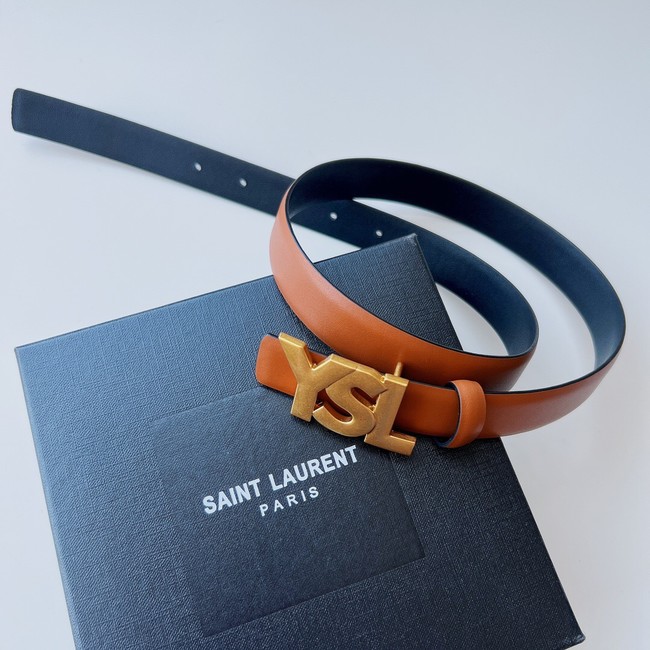 Yves saint Laurent calf leather BELT 26991