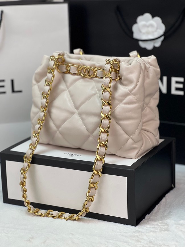 Chanel SMALL SHOPPING BAG AS3502 Beige
