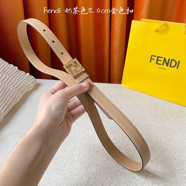 Fendi Leather Belt 20MM 2780