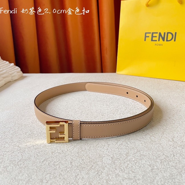Fendi Leather Belt 20MM 2780