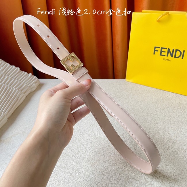 Fendi Leather Belt 20MM 2781