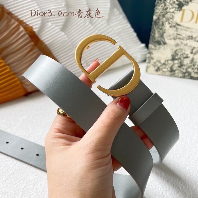 Dior Leather Belt 30MM 2791