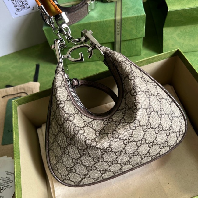 Gucci Attache small shoulder bag 699409 Brown