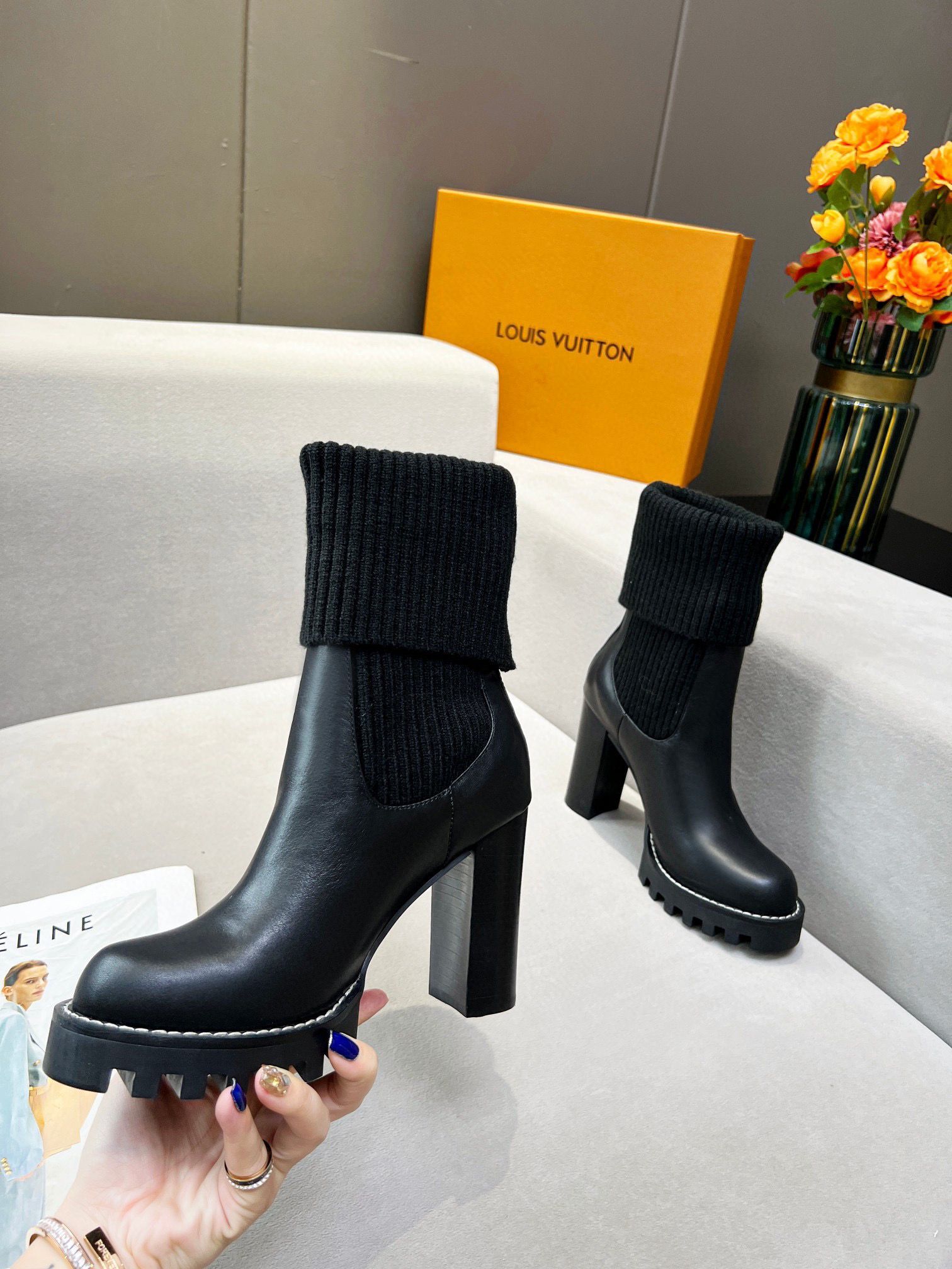 Louis Vuitton Boots Shoes LVB20463