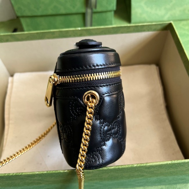 Gucci GG Matelasse top handle mini bag 723770 black