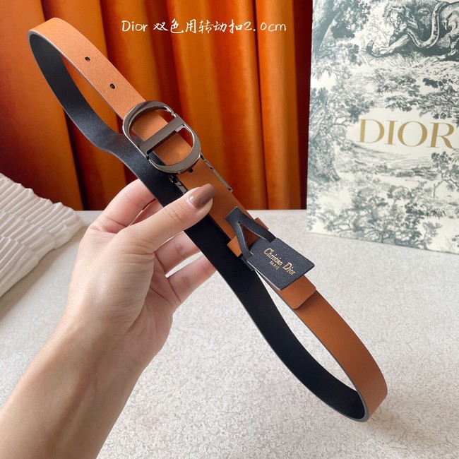Dior 20MM Leather Belt 7102-1