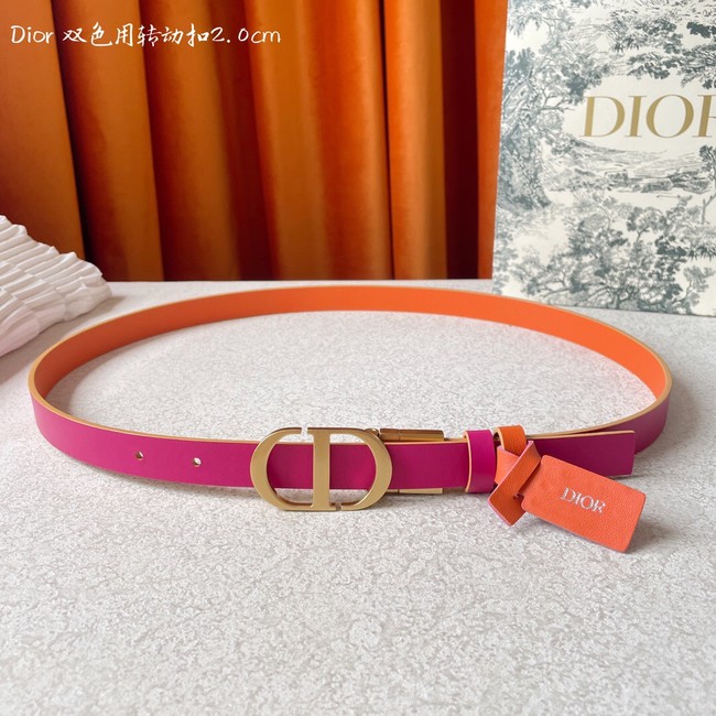 Dior 20MM Leather Belt 7102-2