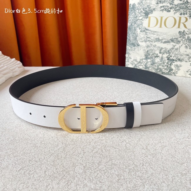 Dior 35MM Leather Belt 7103-4
