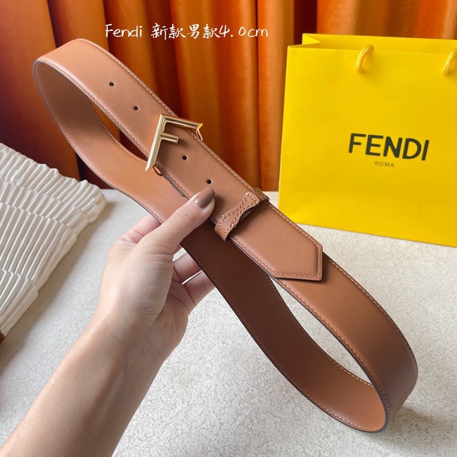 Fendi Leather 40MM Belt 7104-1