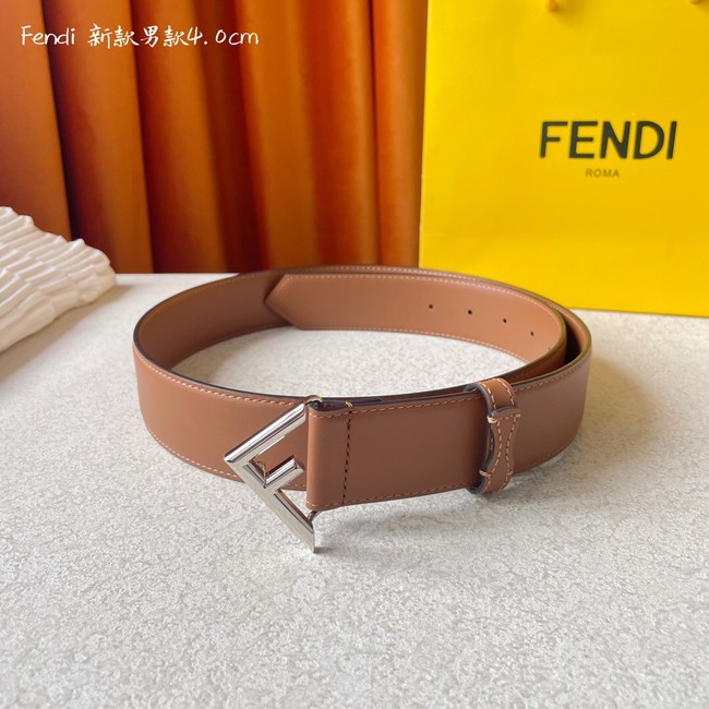 Fendi Leather 40MM Belt 7104-2