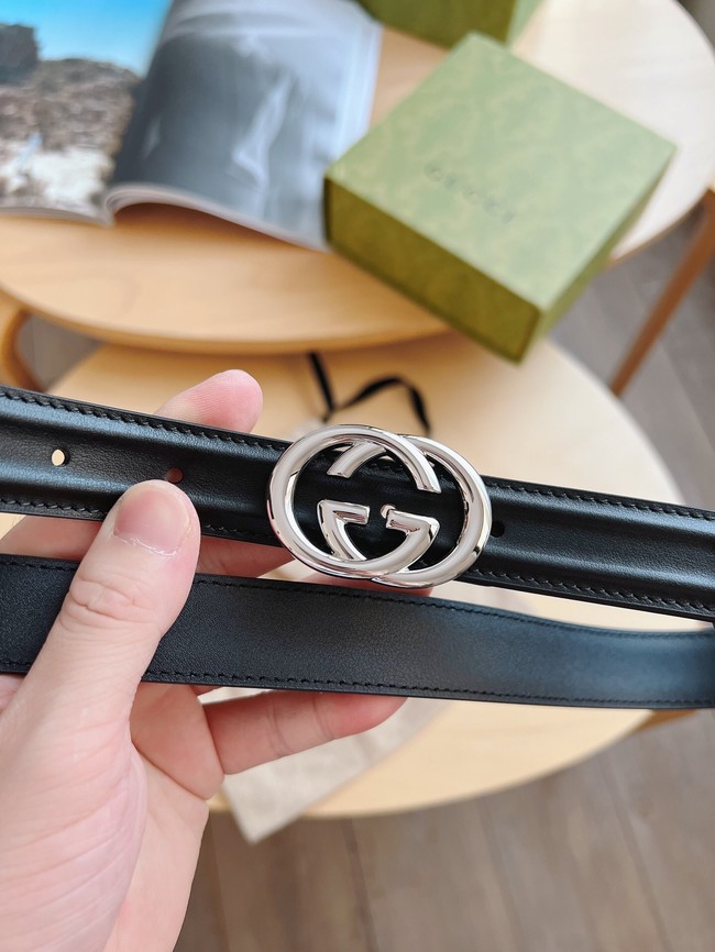Gucci 25MM Leather Belt 7105-2