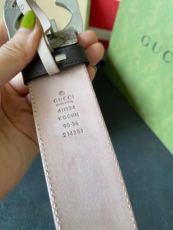 Gucci 30MM Leather Belt 7107-1