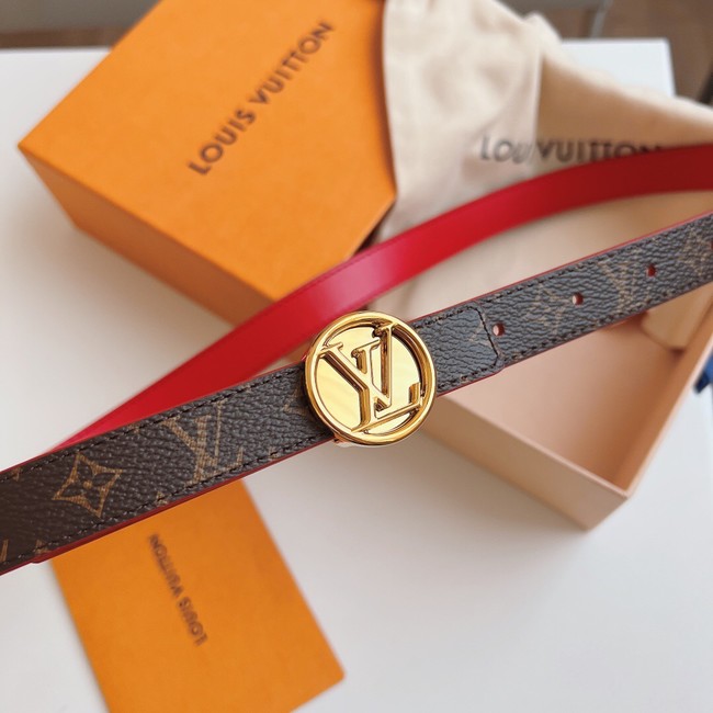 Louis Vuitton 20MM Leather Belt 7108-10