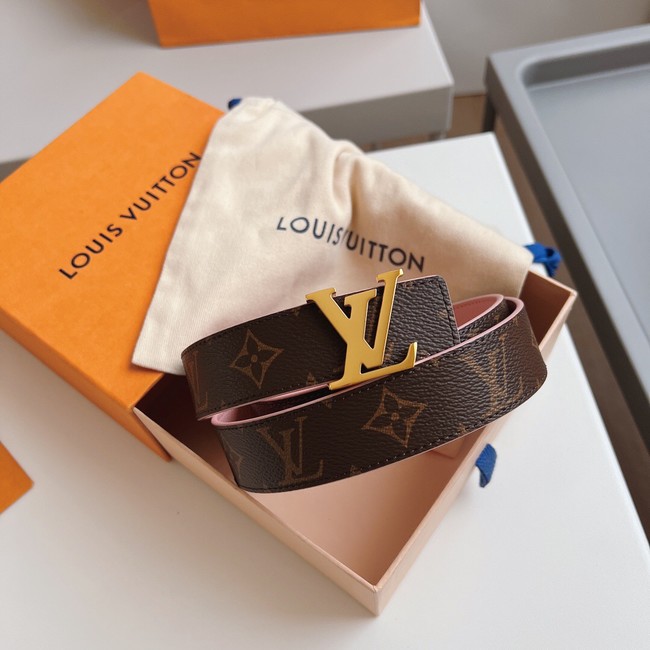 Louis Vuitton 30MM Leather Belt 7109-4