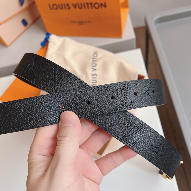 Louis Vuitton 30MM Leather Belt 7109-8