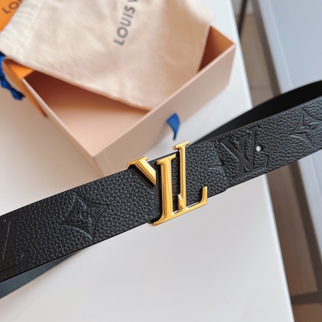Louis Vuitton 30MM Leather Belt 7109-11