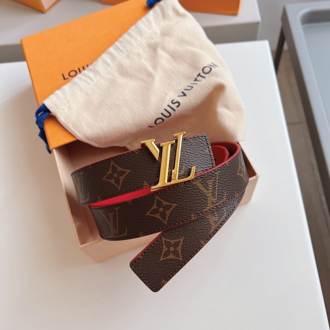 Louis Vuitton 30MM Leather Belt 7109-13