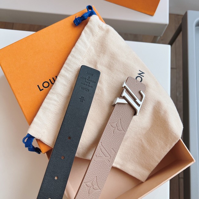 Louis Vuitton 30MM Leather Belt 7109-9