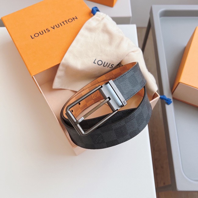 Louis Vuitton 35MM Leather Belt 7110-2