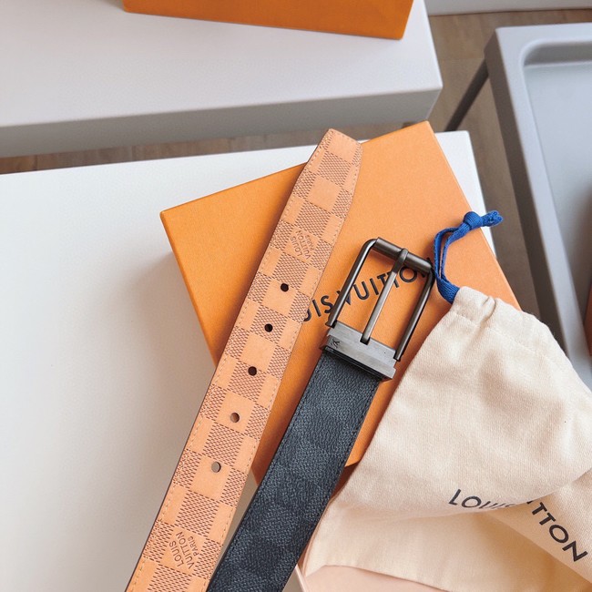 Louis Vuitton 35MM Leather Belt 7110-2