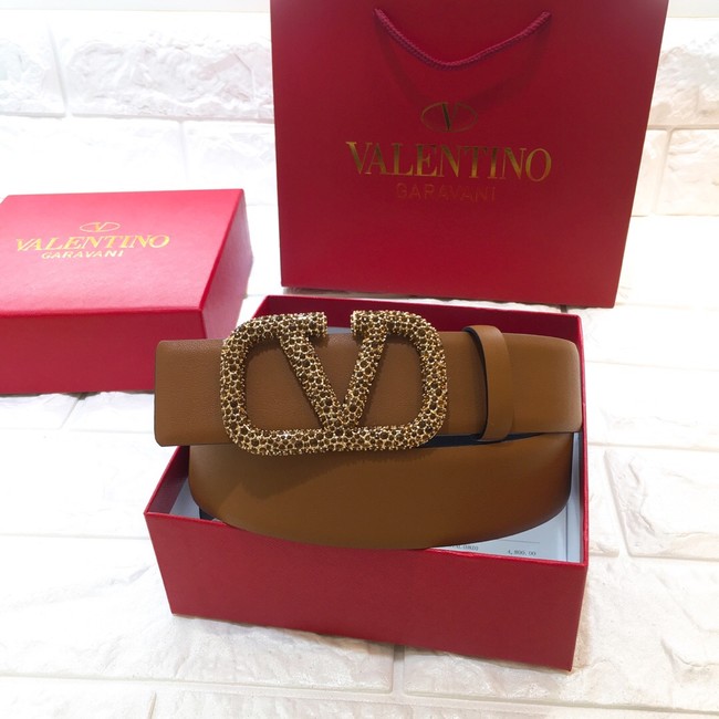 Valentino 40MM Leather Belt 7112-3