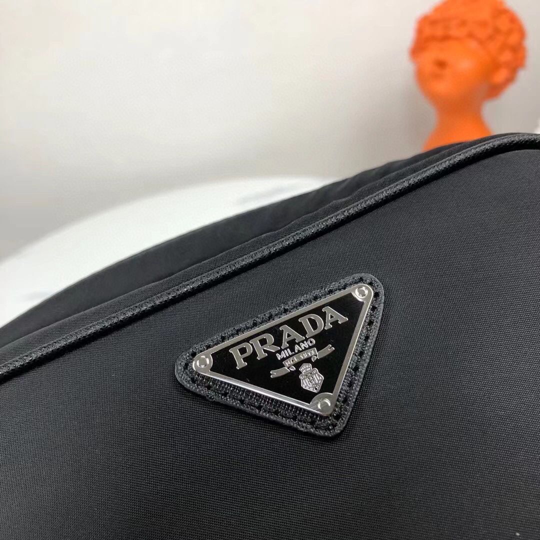 Prada Saffiano Belt Bag 1BL010 Black