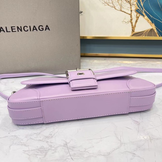Balenciaga HOURGLASS SMALL TOP HANDLE BAG 6088 purple