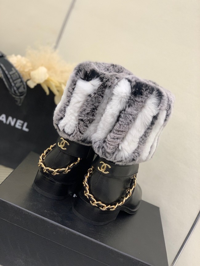 Chanel ANKLE BOOTS Heel height 3CM 91013-2
