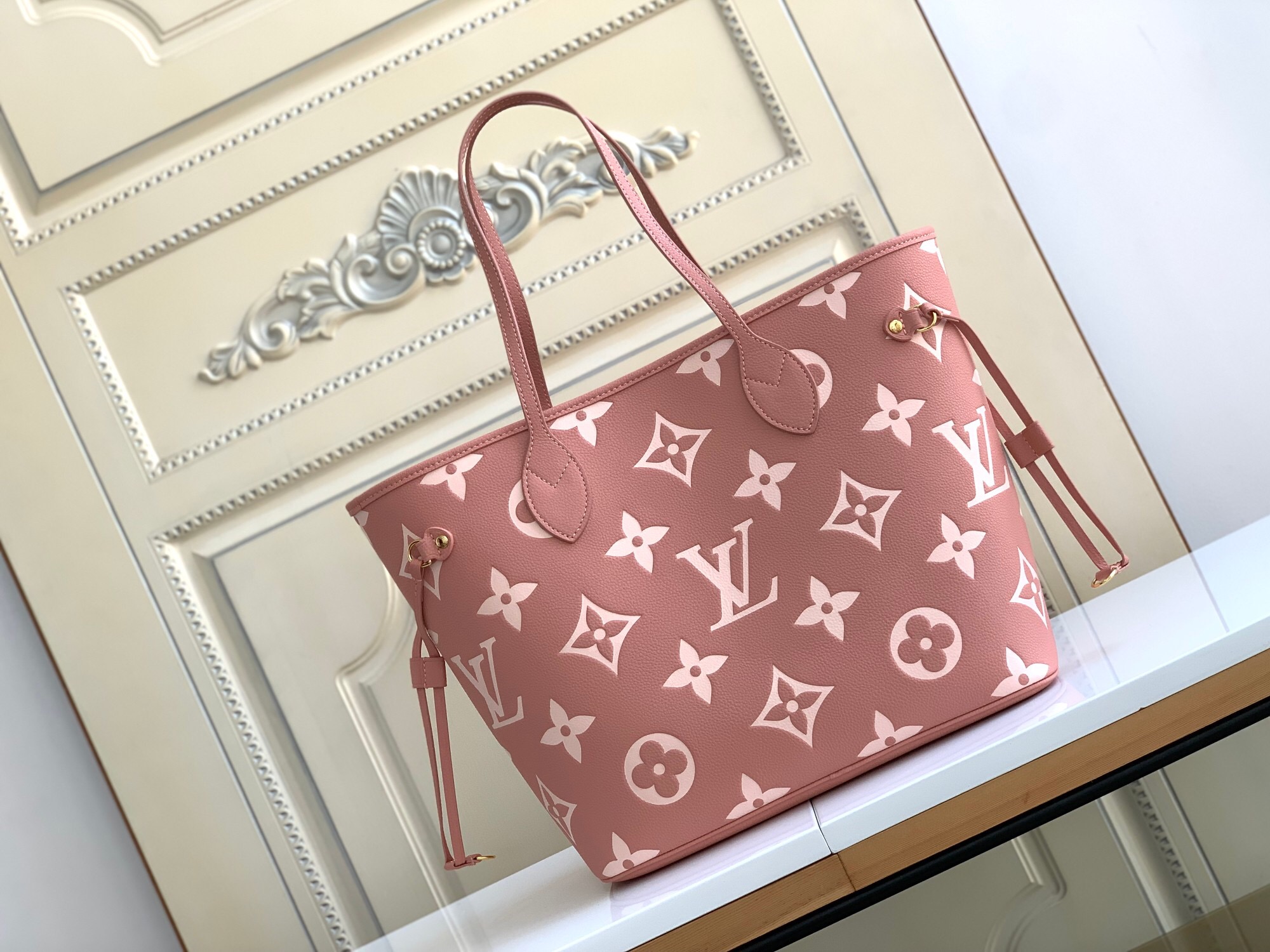 Louis Vuitton NEVERFULL MM M46329 Trianon Pink 