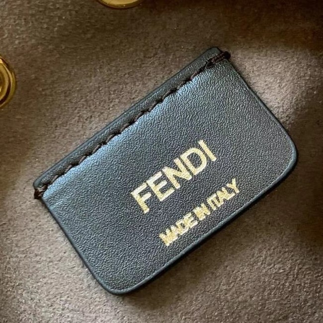 FENDI Mon Tresor leather mini-bag 8BS010AC pink