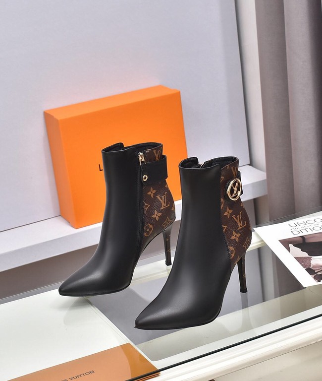 Louis Vuitton ANKLE BOOTS Heel height 9.5CM 81917-2