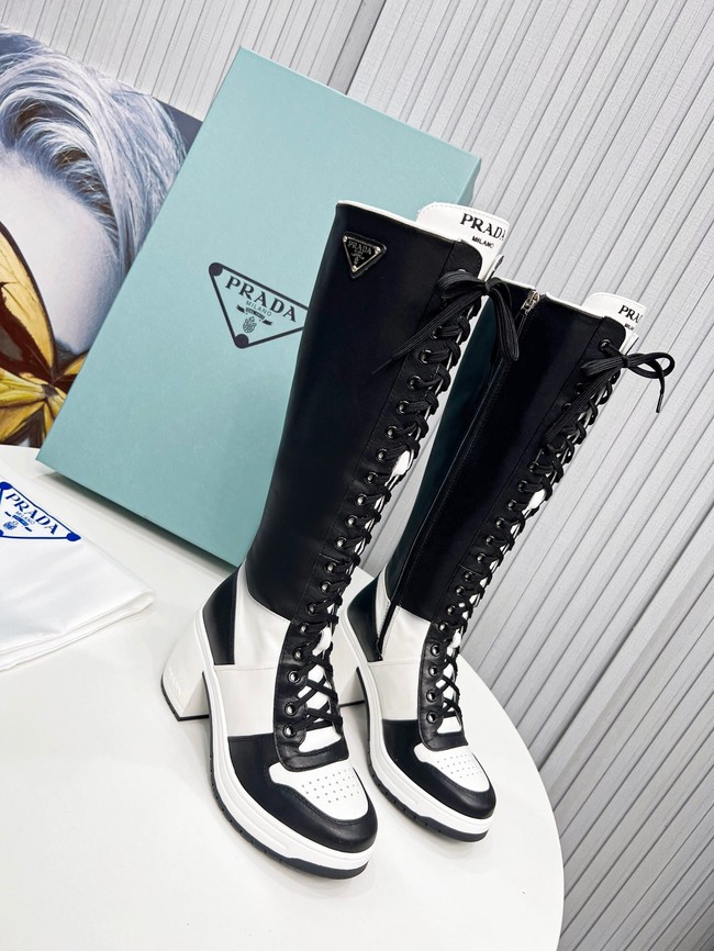 Prada Womens Blondie boot heel height 8.5CM 81910-2