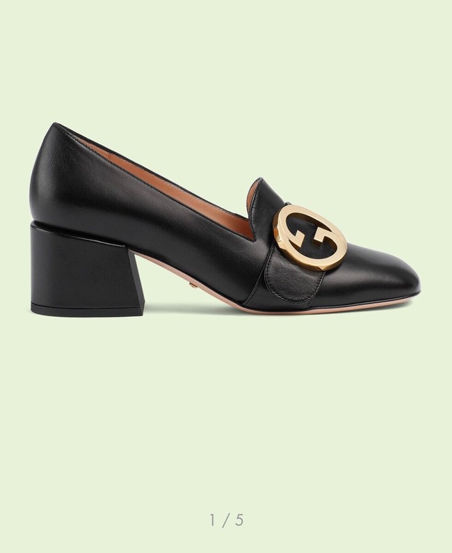Womens Gucci Blondie pump heel height 5.5CM 81911-2