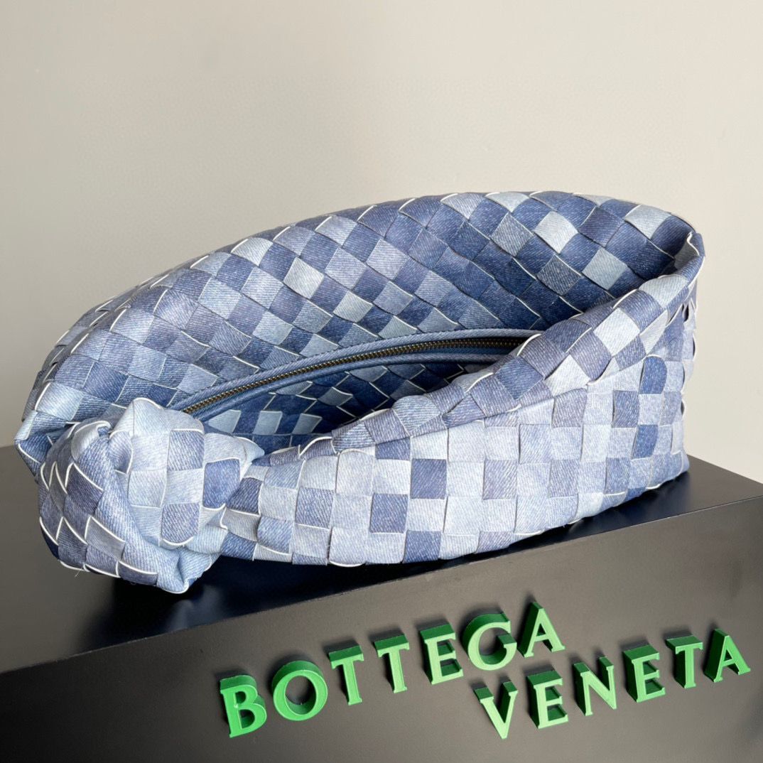 Bottega Veneta Jodie top handle bag 690225 Denim Blue