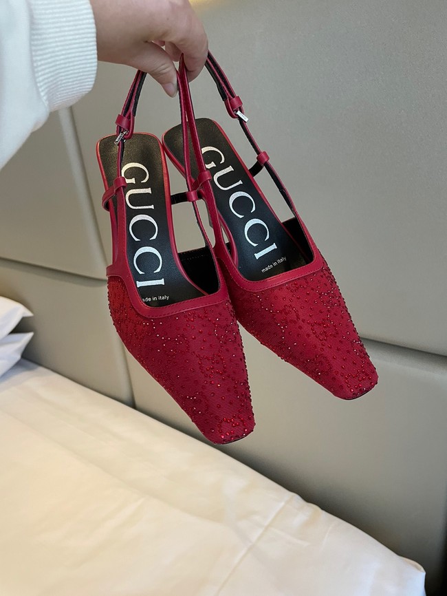 Gucci Sandals heel height 7.5CM 91917-1