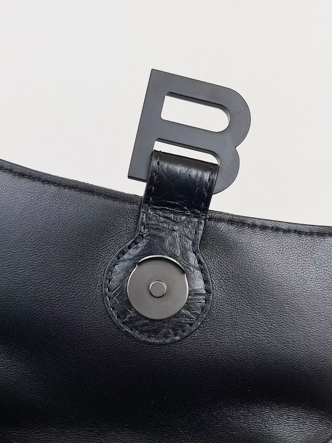 Balenciaga HOURGLASS Wallet With Chain 92885 BLACK